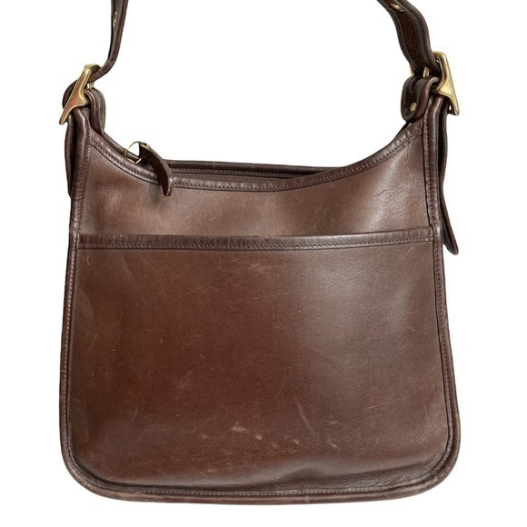 Coach vintage brown leather legacy bag 9966